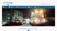 Desktop Screenshot of coynetyres.ie